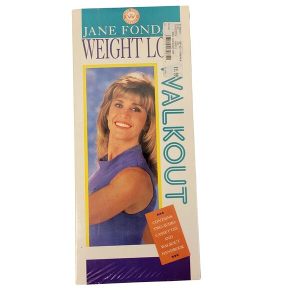 Jane Fonda Weight Loss Walkout Workout Program New Sealed Cassette Tapes Vintage - Picture 12 of 12